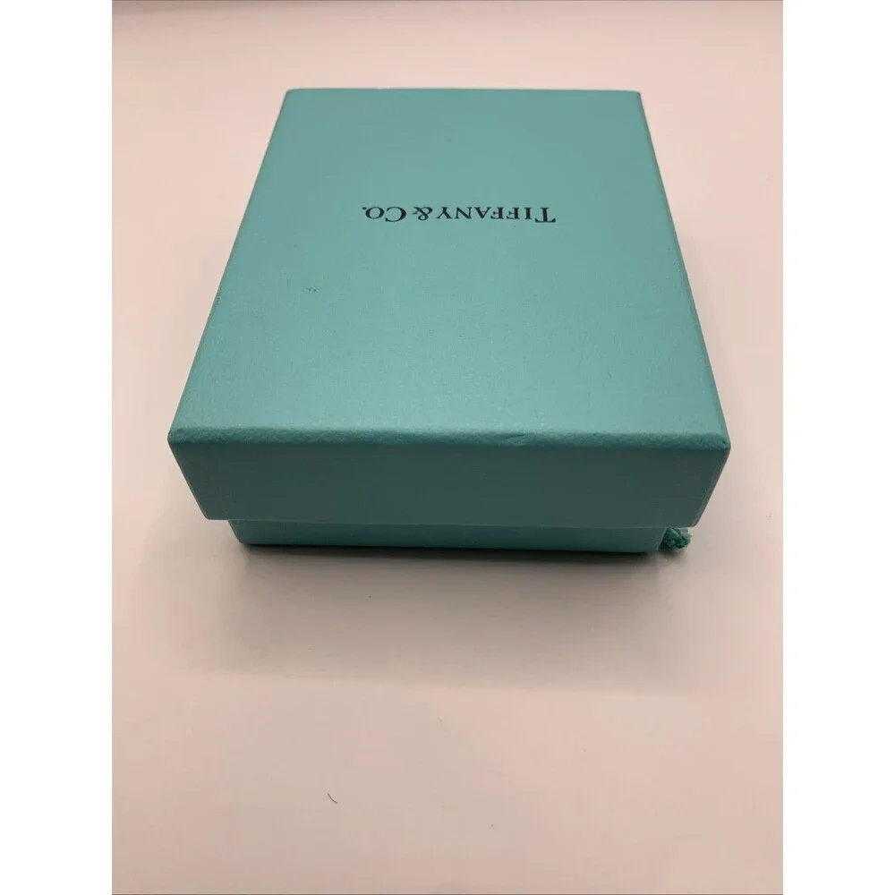 Tiffany & Co. Blue Jewelry Gift Box w/ suede Drawstring Jewelry Pouch 3